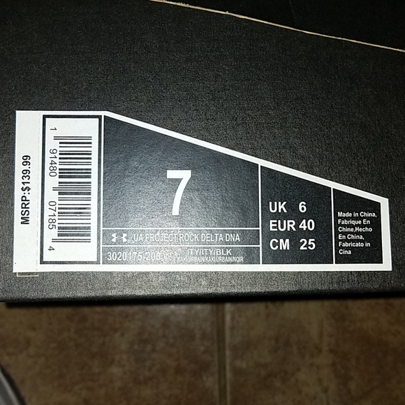 Under Armour Project Rock Delta DNA - Picture 5 of 5